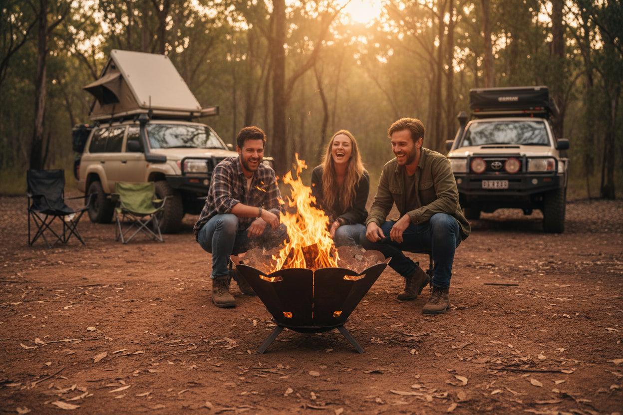 Premium Quality Australian Made Fire Pit – Robust Steel Fire Pit for Farm & Home Use