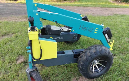 Australian made electric loader for acreage work