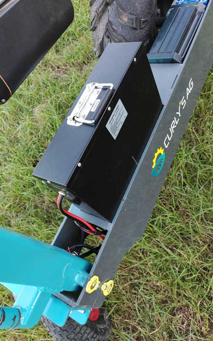 Hand-E T electric tractor front view