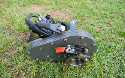 BCS implement adaptor fitted to the Cyber Clydesdale