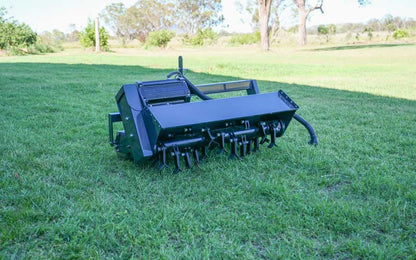 Flail mower rotor and flails detail