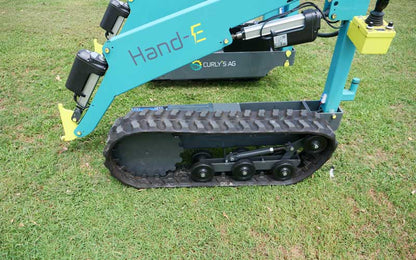 Hand-E T electric loader rear view