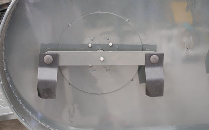 Mower deck blade housing detail