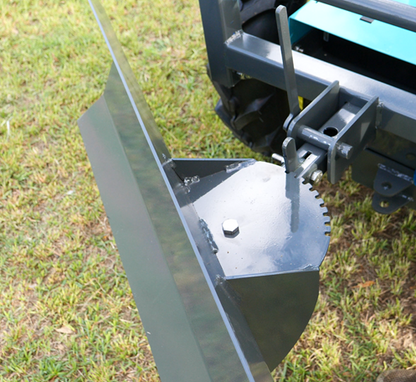 Snow blade for the Cyber Clydesdale electric tractor