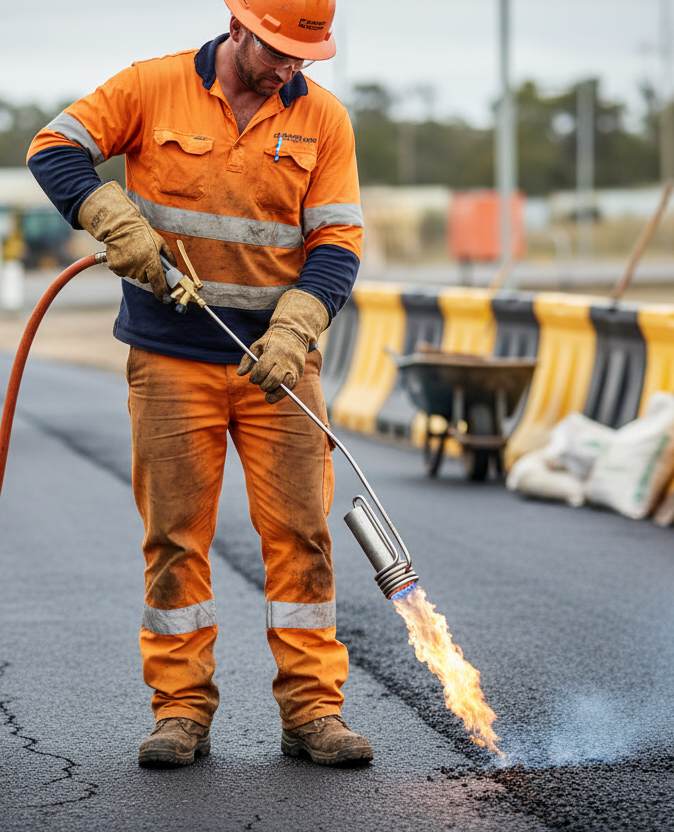 PRO Series Industrial Propane Heating Torch - 600,000 BTU High Output