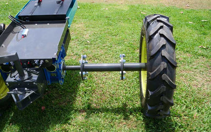 Wider wheel track setup on the Cyber Clydesdale