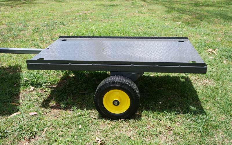 Flat bed trailer