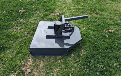 Australian made slasher attachment for two-wheel tractors